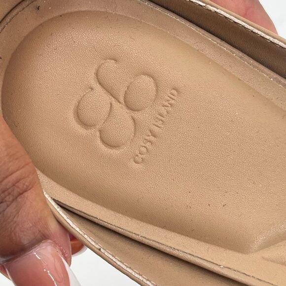 Cosy Island GraceLithe Leopard Knit Pointed Toe Heeled Mules Size 8.5, New - Picture 7 of 17